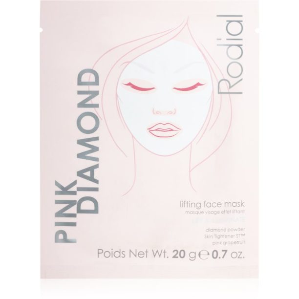 Rodial Pink Diamond Lifting Face Mask лифтинг платнена маска за лице 1 бр.