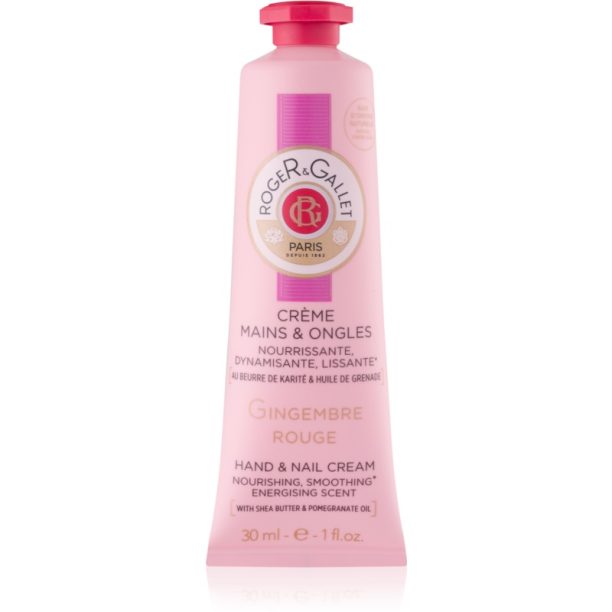 Roger & Gallet Gingembre Rouge крем за ръце и нокти 30 мл.