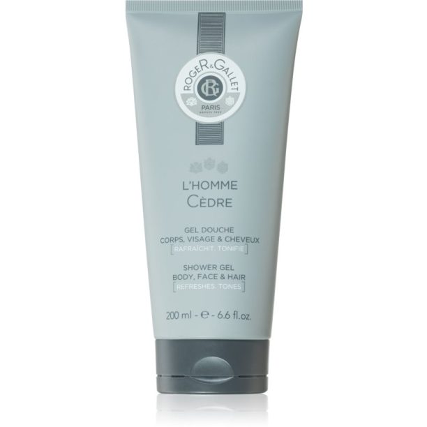 Roger & Gallet L'Homme Cedre освежаващ душ гел за мъже 200 мл.