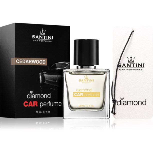 SANTINI Cosmetic Diamond Cedarwood aроматизатор за автомобил 50 мл.