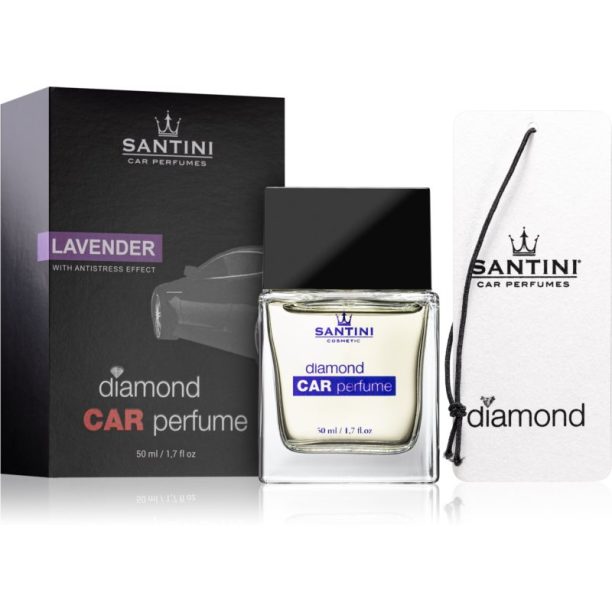 SANTINI Cosmetic Diamond Lavender aроматизатор за автомобил 50 мл.