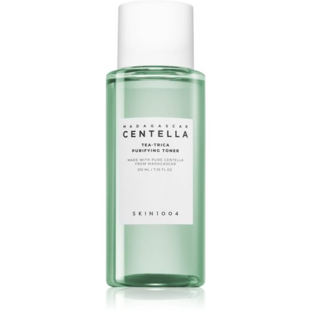 SKIN1004 Madagascar Centella Tea-Trica Purifying Toner дълбоко почистващ тоник за изглаждане на кожата и минимизиране на порите 210 мл. на ниска цена