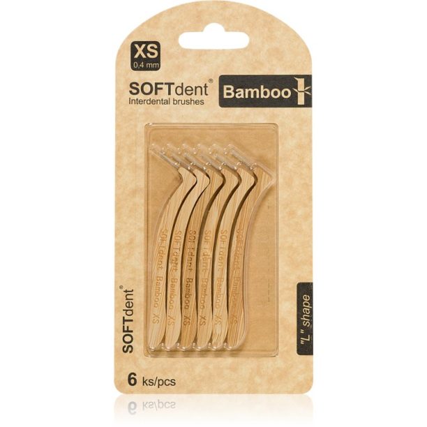 SOFTdent Bamboo Interdental Brushes четки за междузъбно пространство от бамбук 0