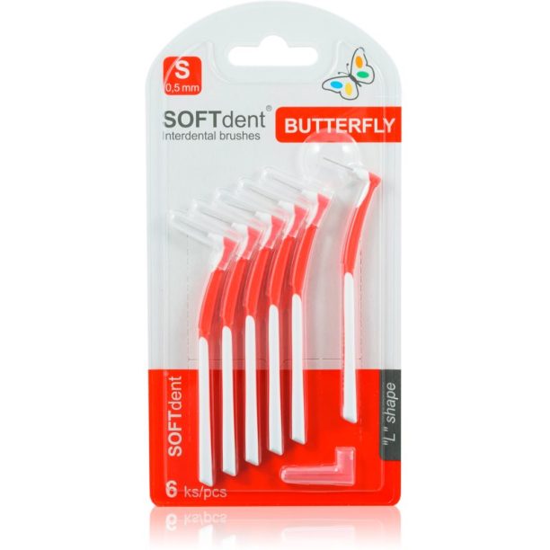 SOFTdent Butterfly S междузъбна четка 0