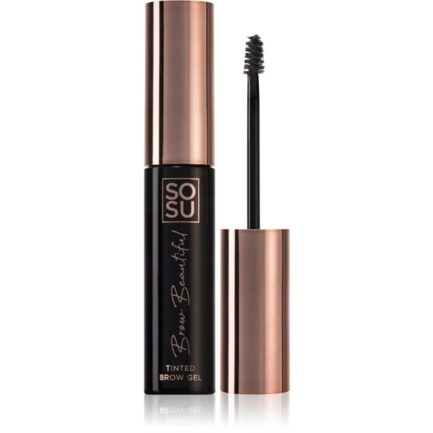 SOSU Cosmetics Brow Beautiful гел за вежди цвят 00 Clear 5 мл.