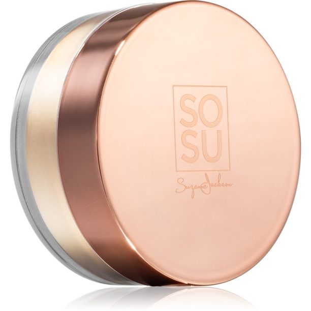 SOSU Cosmetics Face Focus матираща фиксираща пудра цвят 02 LowLight 11 гр. на ниска цена