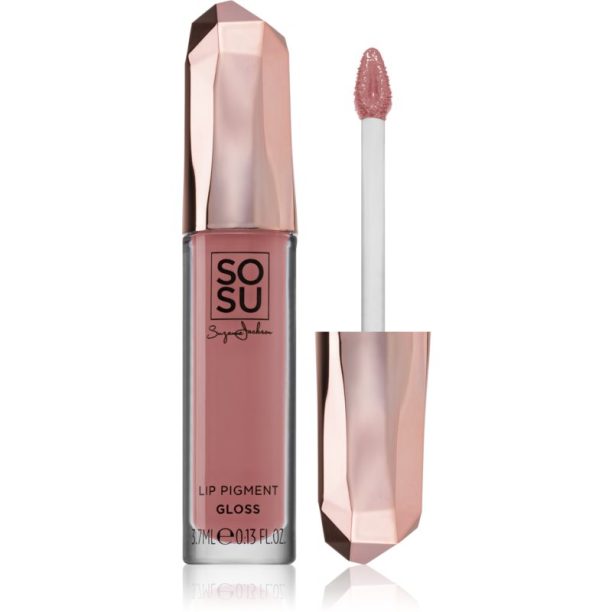 SOSU Cosmetics Let Them Talk дълготраен гланц за устни цвят French Kiss 3