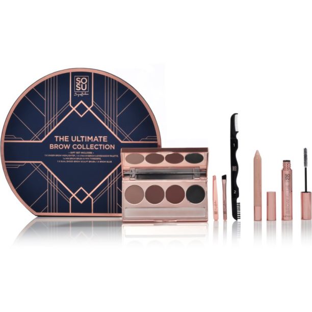 SOSU Cosmetics Limited Edition Ultimate Brow Collection подаръчен комплект (за вежди)