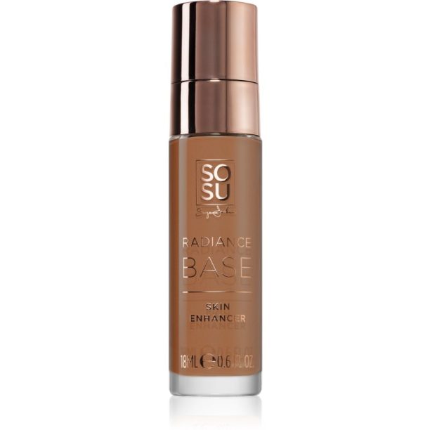 SOSU Cosmetics Radiance Base течен хайлайтър цвят Silk Bronze