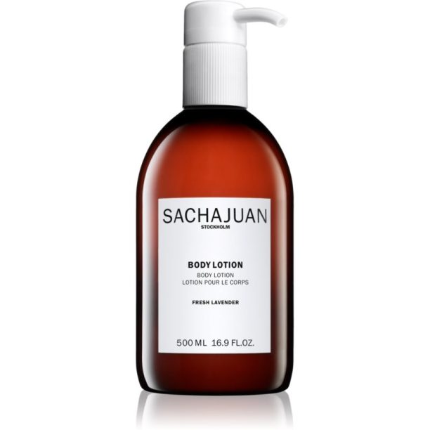 Sachajuan Body Lotion Fresh Lavender успокояващ хидратиращ лосион за тяло с екстракт от лавандула 500 мл. на ниска цена