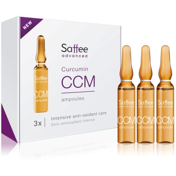 Saffee Advanced Curcumin Ampoules – 3x Intensive Anti-oxidant Care ампули – 3- дневно интензивно лечение с куркумин