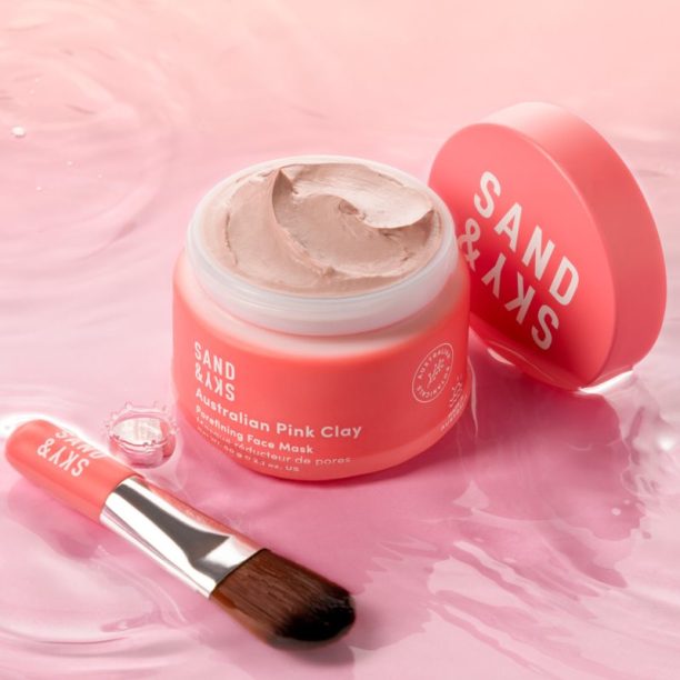 Sand & Sky Australian Pink Clay Porefining Face Mask детоксикираща маска за разширени пори 60 гр. купи на топ цена