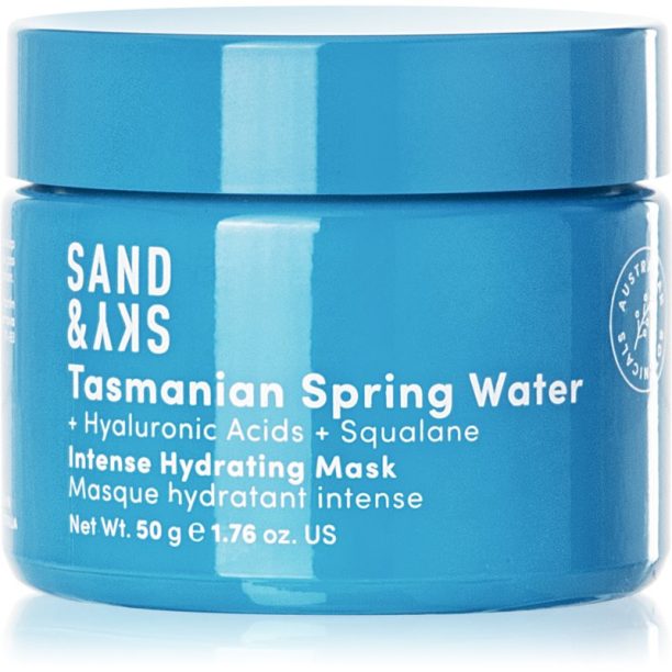 Sand & Sky Tasmanian Spring Water Intense Hydrating Mask интензивна хидратираща маска 50 гр. на ниска цена