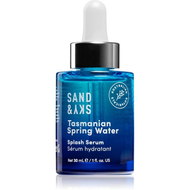 Sand & Sky Tasmanian Spring Water Splash Serum интензивен хидратиращ серум за лице 30 мл. на ниска цена