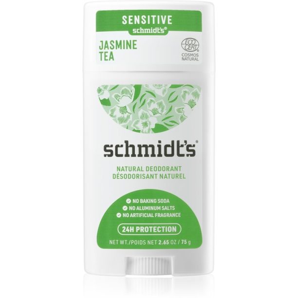 Schmidt's Jasmine Tea дезодорант стик 75 гр.