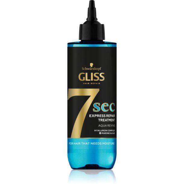 Schwarzkopf Gliss 7 sec интензивна регенерираща грижа за суха коса 200 мл. на ниска цена