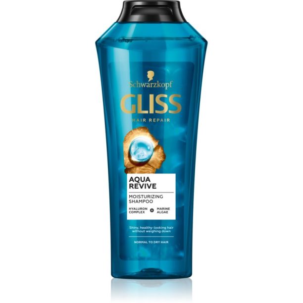 Schwarzkopf Gliss Aqua Revive шампоан за нормална към суха коса 400 мл.