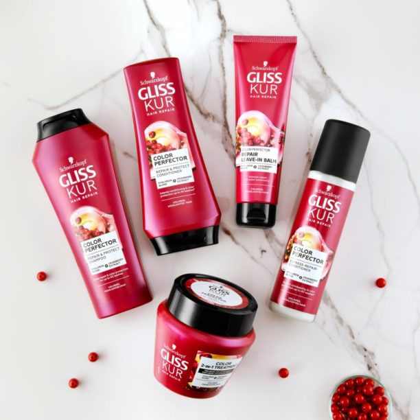 Schwarzkopf Gliss Colour Perfector защитен шампоан  за боядисана коса 250 мл. на ниска цена