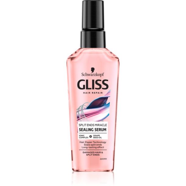 Schwarzkopf Gliss Split Ends Miracle интензивен серум за суха и увредена коса 75 мл.