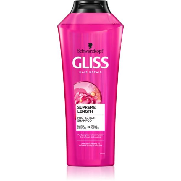 Schwarzkopf Gliss Supreme Length защитен шампоан 400 мл. на ниска цена