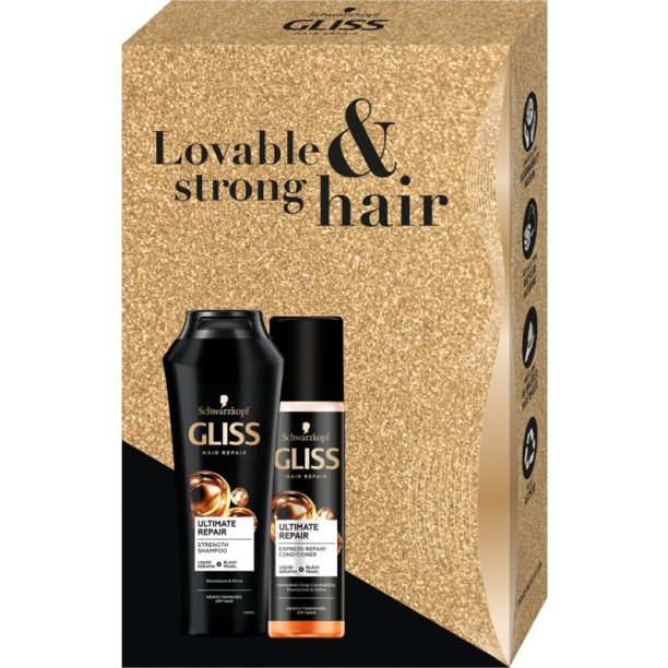 Schwarzkopf Gliss Ultimate Repair подаръчен комплект (за суха и увредена коса )