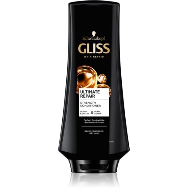 Schwarzkopf Gliss Ultimate Repair подсилващ балсам за суха и увредена коса 370 мл. на ниска цена