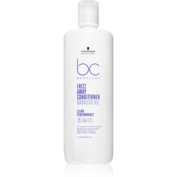 Schwarzkopf Professional BC Bonacure Frizz Away Conditioner балсам за непокорна коса 1000 мл. на ниска цена