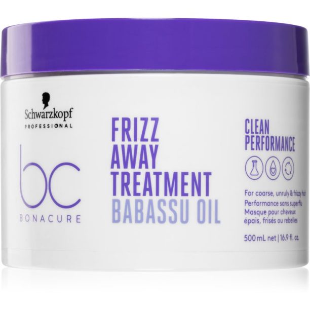 Schwarzkopf Professional BC Bonacure Frizz Away Treatment маска за непокорна коса 500 мл. на ниска цена