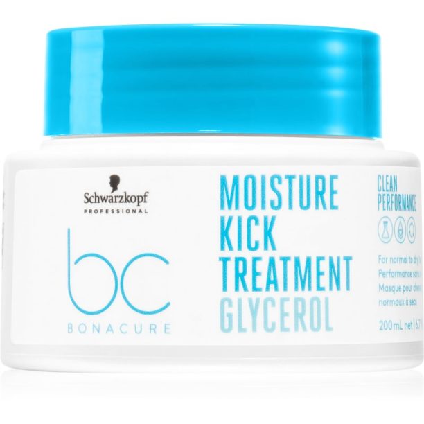 Schwarzkopf Professional BC Bonacure Moisture Kick маска за нормална към суха коса 200 мл.