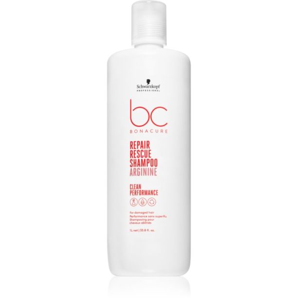 Schwarzkopf Professional BC Bonacure Repair Rescue шампоан  за суха и увредена коса 1000 мл.