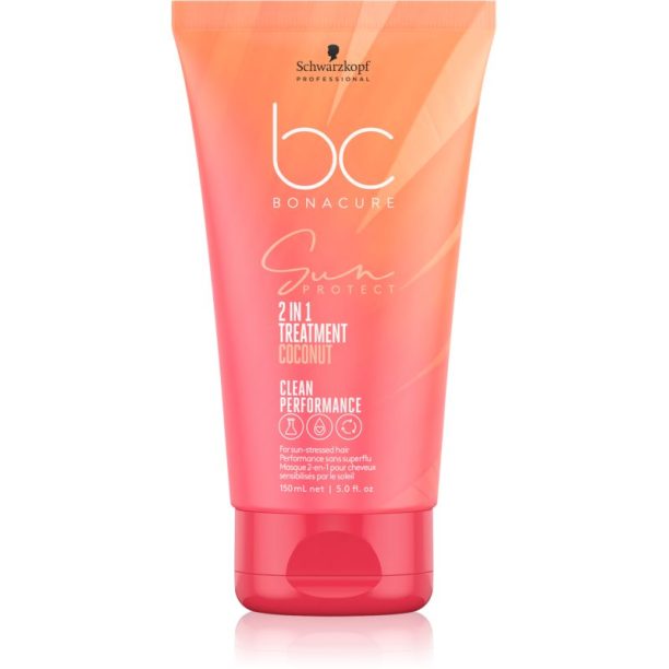 Schwarzkopf Professional BC Bonacure Sun Protect 2-IN-1 Treatment регенерираща процедура 2 в 1 150 мл. на ниска цена