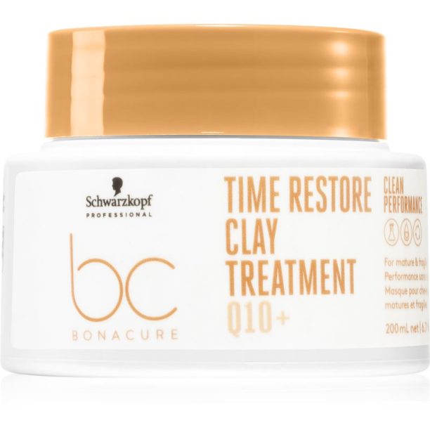 Schwarzkopf Professional BC Bonacure Time Restore маска с глина за зряла коса 200 мл.