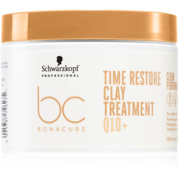 Schwarzkopf Professional BC Bonacure Time Restore маска с глина за зряла коса 500 мл.