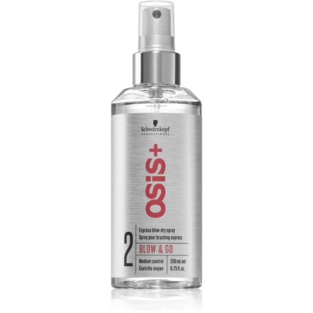 Schwarzkopf Professional Osis+ Blow & Go спрей за бързо изсушаване на косата със сешоар 200 мл.