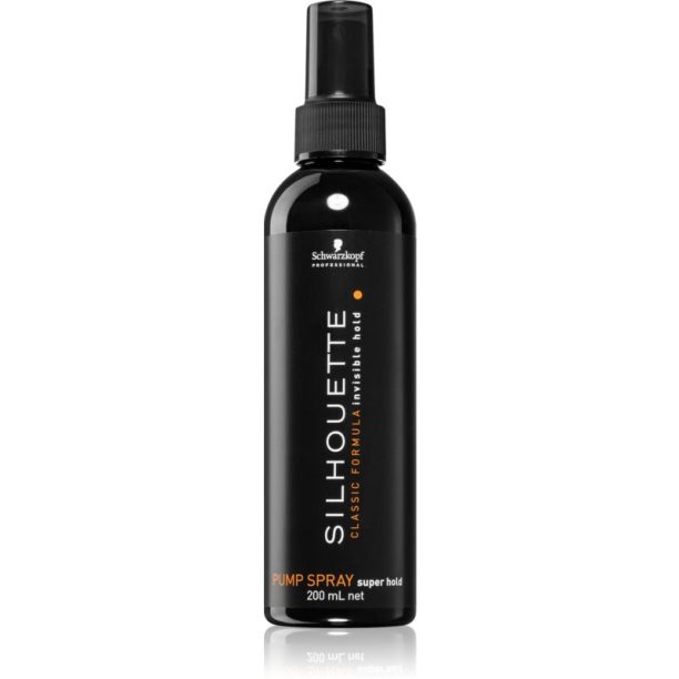 Schwarzkopf Professional Silhouette Super Hold лак за коса със силна фиксация пълнещ 200 мл.