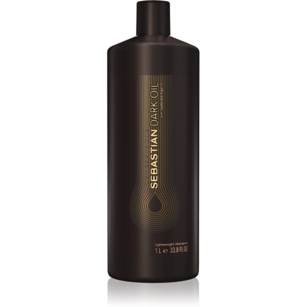 Sebastian Professional Dark Oil хидратиращ шампоан за блясък и мекота на косата 1000 мл.