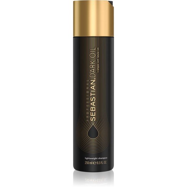 Sebastian Professional Dark Oil хидратиращ шампоан за блясък и мекота на косата 250 мл.