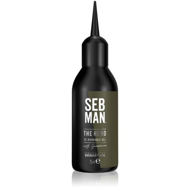 Sebastian Professional SEB MAN The Hero гел за коса  за блясък и мекота на косата 75 мл. на ниска цена