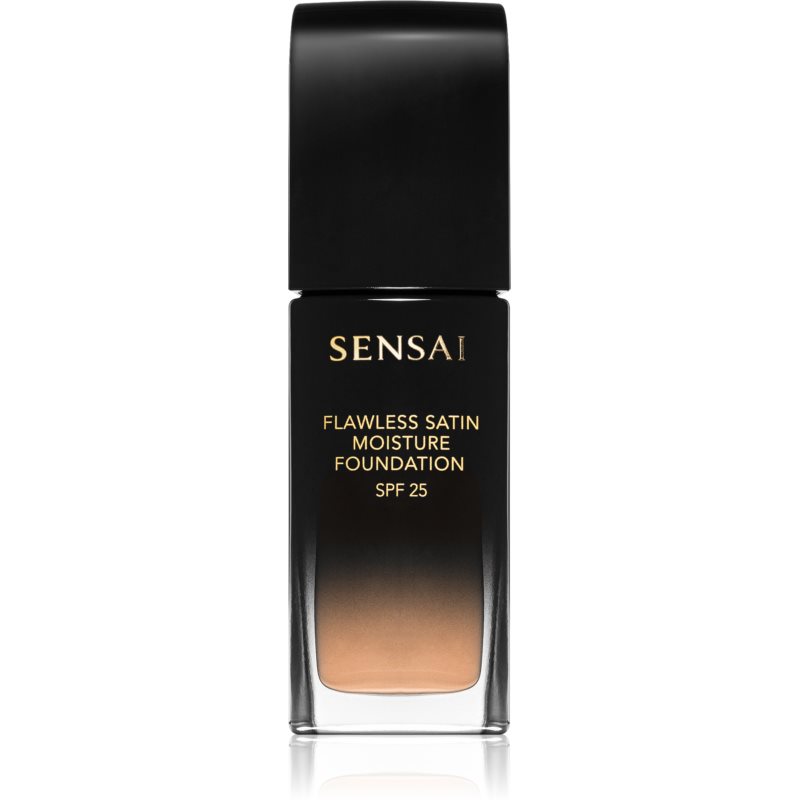 Sensai Flawless Satin Moisture Foundation течен фон дьо тен SPF 25 цвят 102 Ivory Beige 30 мл.