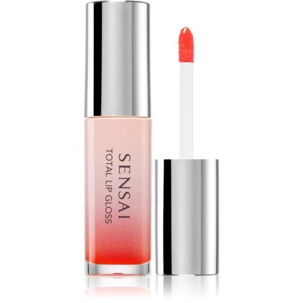 Sensai Total Lip Gloss in Colours хидратиращ блясък за устни цвят 02 Akebono Red 4