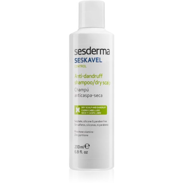 Sesderma Seskavel Control шампоан против пърхот за сух и чувствителен скалп 200 мл.