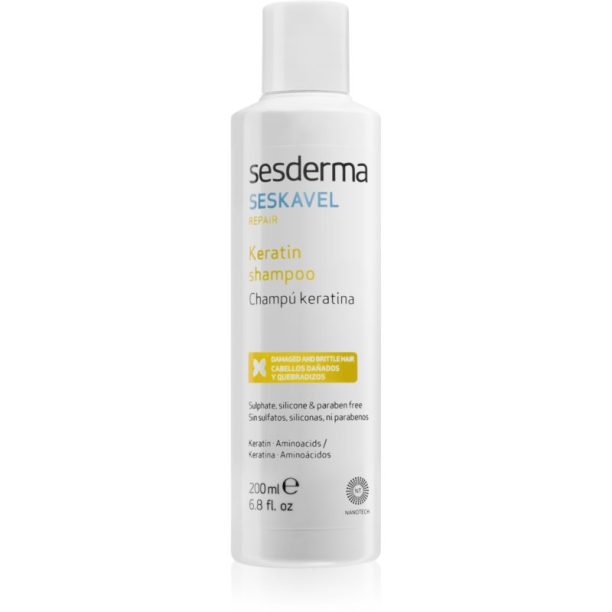 Sesderma Seskavel Repair кератинов шампоан за увредена коса 200 мл.