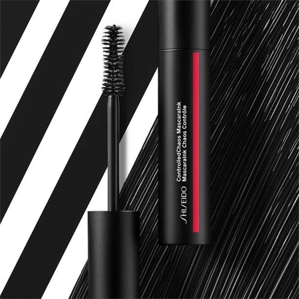 Shiseido Controlled Chaos MascaraInk спирала придаваща обем цвят 01 Black Pulse 11.5 мл. купи на топ цена