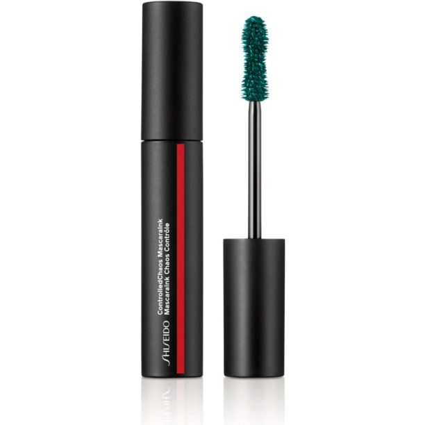 Shiseido Controlled Chaos MascaraInk спирала придаваща обем цвят 04 Emerald Energy 11.5 мл. на ниска цена