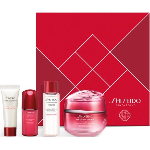 Shiseido Essential Energy Holiday Kit подаръчен комплект (за перфектна кожа)