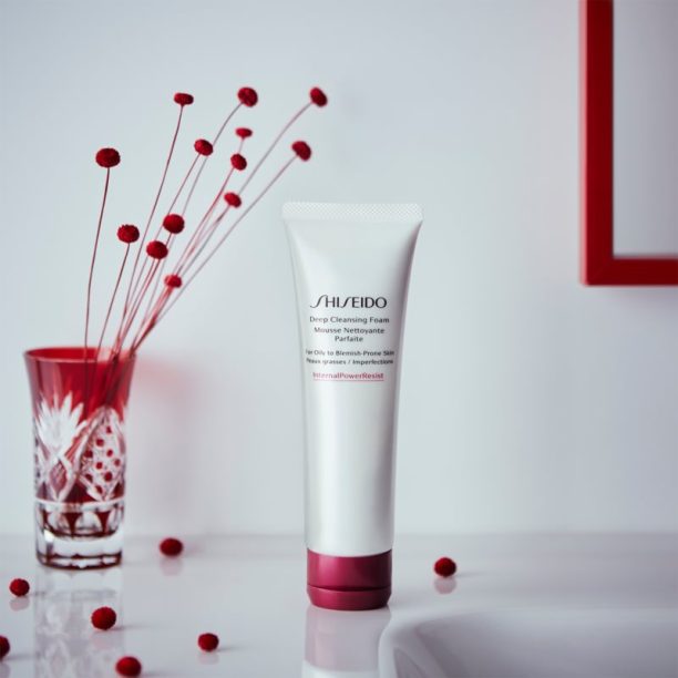 Shiseido Generic Skincare Deep Cleansing Foam дълбокопочистваща пяна за мазна и проблемна кожа 125 мл. купи на топ цена