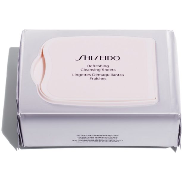 Shiseido Generic Skincare Refreshing Cleansing Sheets кърпички за почистване на грим за дълбоко почистване 30 бр.