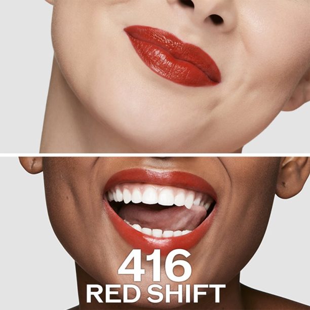 Shiseido Makeup Technosatin gel lipstick сатенено червило цвят 416 Red Shift 4 гр. купи на топ цена