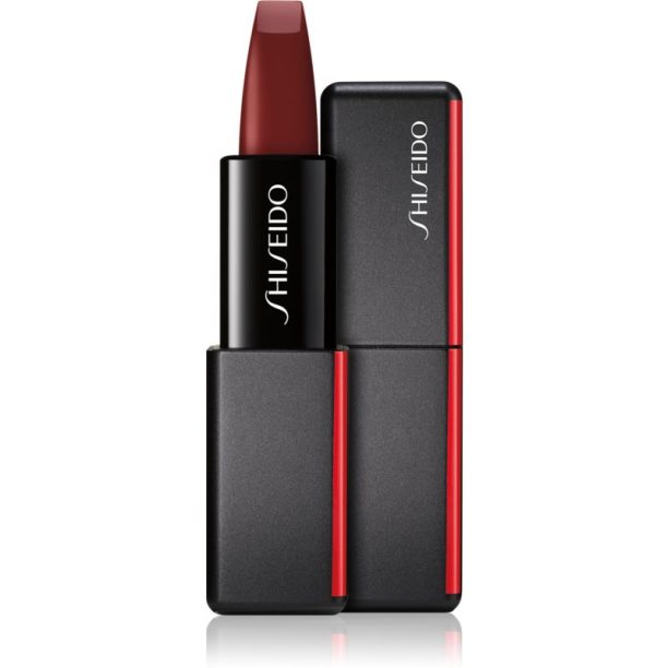 Shiseido ModernMatte Powder Lipstick матово пудрово червило цвят 521 Nocturnal (Brick Red) 4 гр. на ниска цена