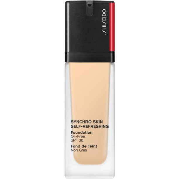 Shiseido Synchro Skin Self-Refreshing Foundation дълготраен фон дьо тен SPF 30 цвят 210 Birch 30 мл.